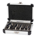 Drill America 5 Piece High Speed Steel Step Drill Bit Set (#1- #5), VAC Series