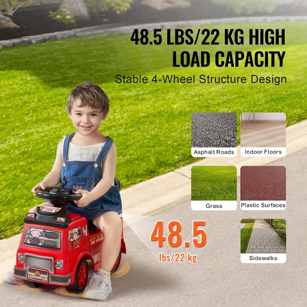 Ride On Push Car for Toddlers, Ages 19+ Months, Ride Racer, Sit to Stand Toddler Ride On Toy, Kids Ride On Car with