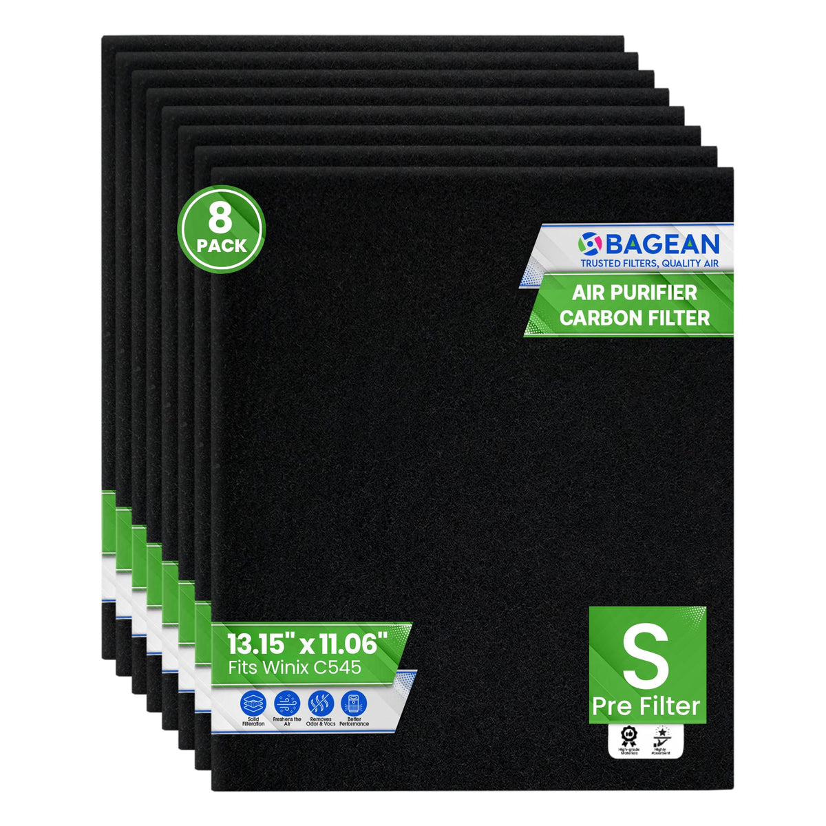 C545 Carbon Prefilter S - Compatible with Winix Air Purifier Filter