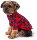 Thermal Jacket Clothes Fleece Lined Sweater for Dogs, Puppies, Warm Coat Bodysuit Onesie One Piece Vest Pet Jammies