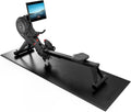 Rowing Machine Mat for Hydrow, Concept 2, Peloton Rower,Treadmill | Extra-thick PVC, Sweat and waterproof, Non-slip