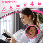 Sleep Pretty in Pink Ear Plugs For Sleeping, 14 Pair (Pack of 1)