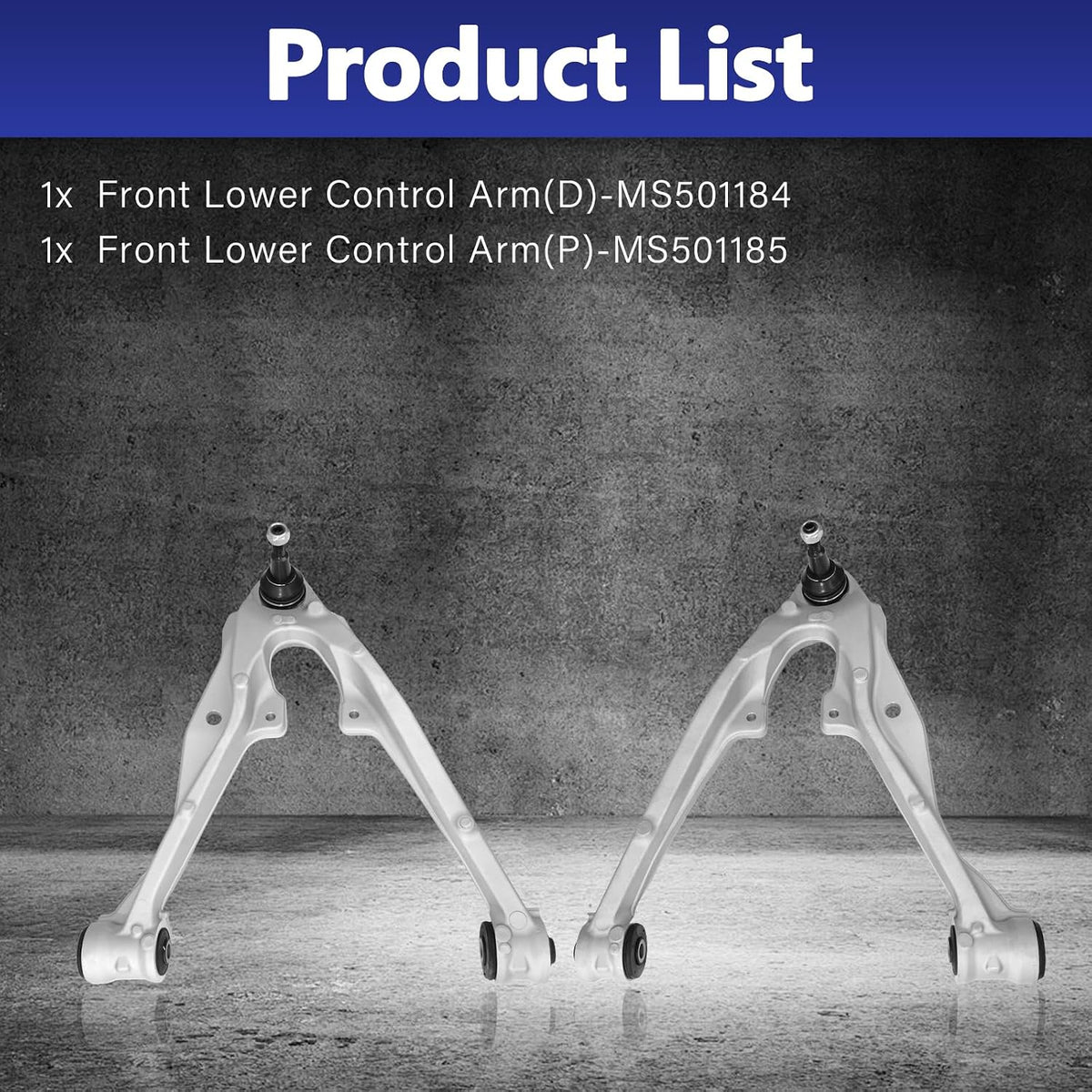 Front Lower Control Arm for 2014-2019 Chevy Silverado 1500