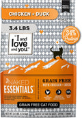 Naked Essentials Dry Cat Food, Chicken & Duck | 3.4lb
