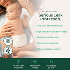Non-Toxic Diapers for Sensitive Skin - Size 1, 33 Count