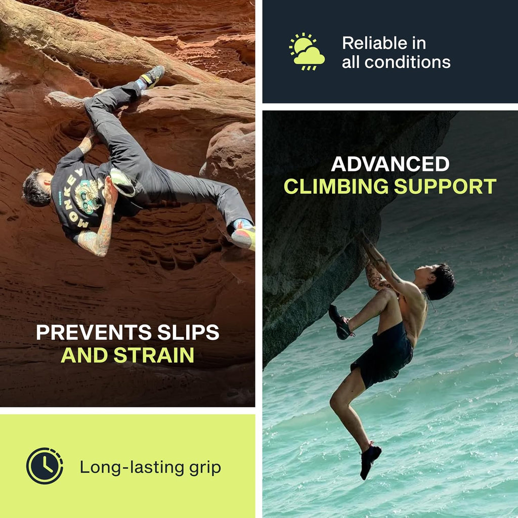 Premium Climbing Chalk - High Performance Chalk for Rock Climbing, Bouldering, Weightlifting & More - Unmatched Grip