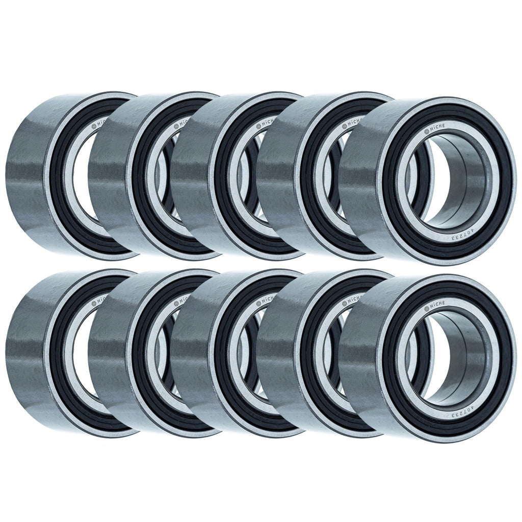 NICHE Wheel Bearing 40x72x33mm Double Row Angular Contact 10 Pack