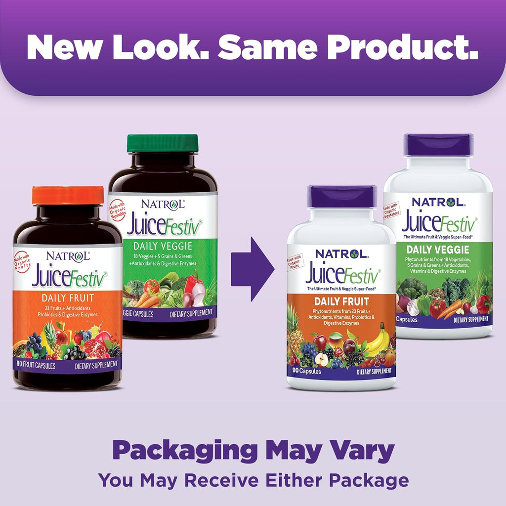 JuiceFestiv, Vitamins and Supplements for Nutrition & Well-Being, Antioxidants for Cellular Health, 90 Capsules
