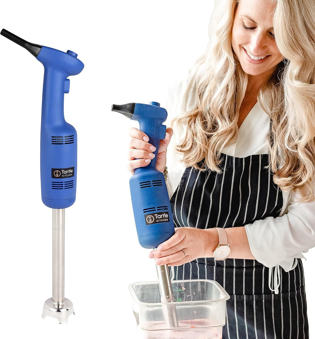 TK Commercial Immersion Blender 350W Light Duty for Restaurants - 10" Shaft