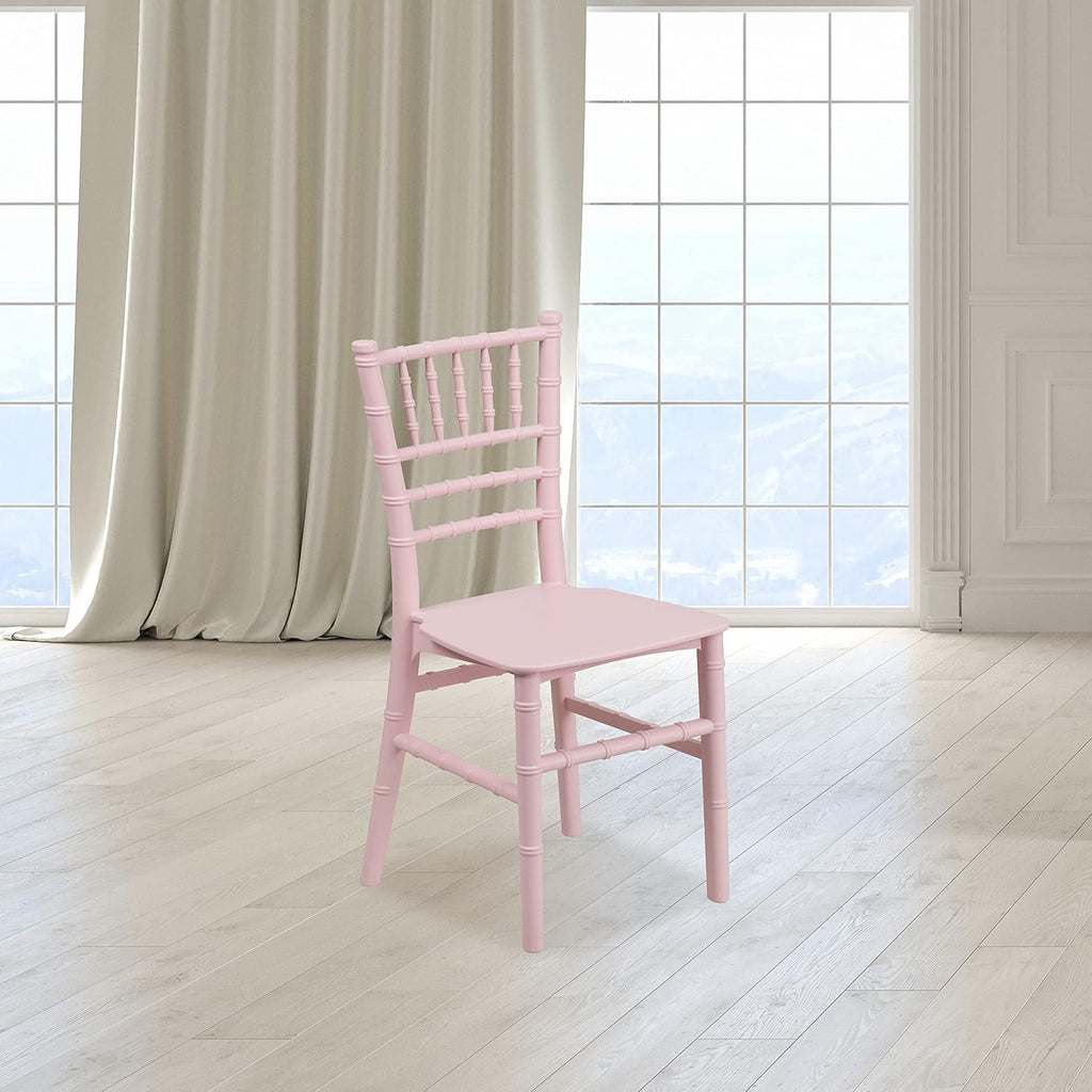 Pink Kids Resin Chiavari Chair