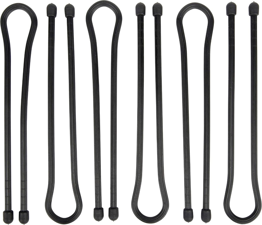 Gear Tie Original ProPacks - Reusable Rubber Twist Ties for Indoor & Outdoor Use - Bendable Wire Interior - Durable
