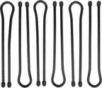 Gear Tie Original ProPacks - Reusable Rubber Twist Ties for Indoor & Outdoor Use - Bendable Wire Interior - Durable