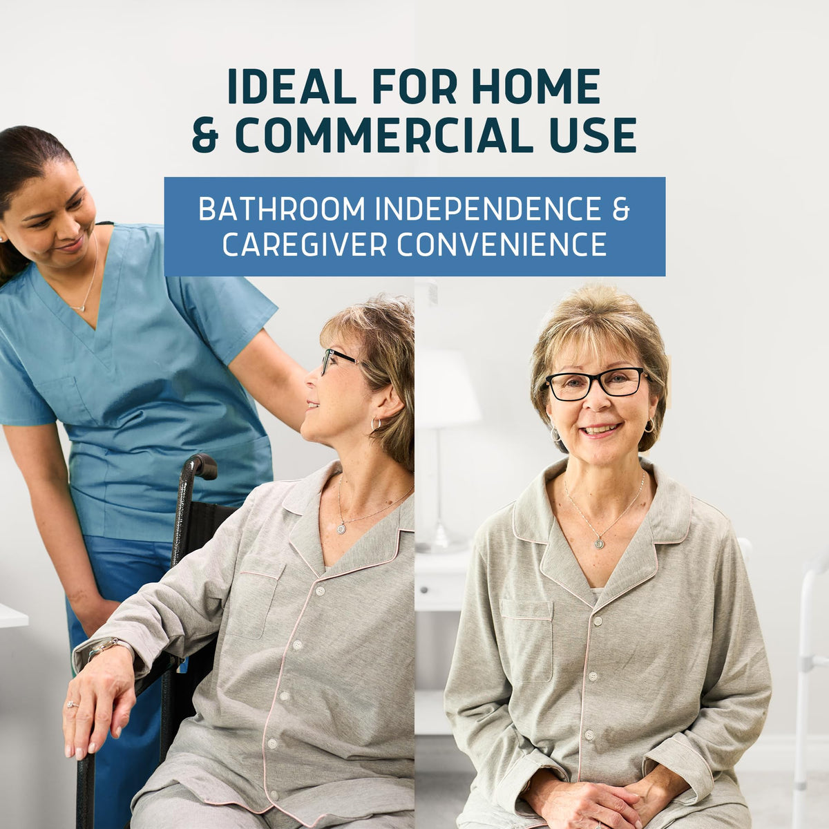 Super Absorbent Commode Pads - Medical Grade Value Pack 100 Count