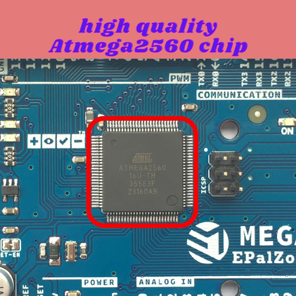 MEGA 2560 R3 ATMEGA2560 ATMEGA16U2 Compatible with Arduino IDE MEGA 2560 REV3 Without USB Cable