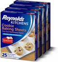 Kitchens Parchment Baking Sheets, 25 Sheets (Pack of 4), 100 Total