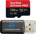SanDisk Micro 128GB Extreme Pro Memory Card Works with Insta360 Models | For ONE RS 1-Inch 360, One X3 Action Cameras