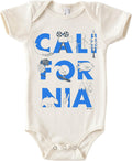 Organic Cotton Baby Bodysuit - Font Style