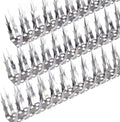 Bird Spikes, 10 FT Stainless Steel Bird Deterrent Spikes, Pigeon Spikes for Outside to Keep Birds Squirrel Raccoon