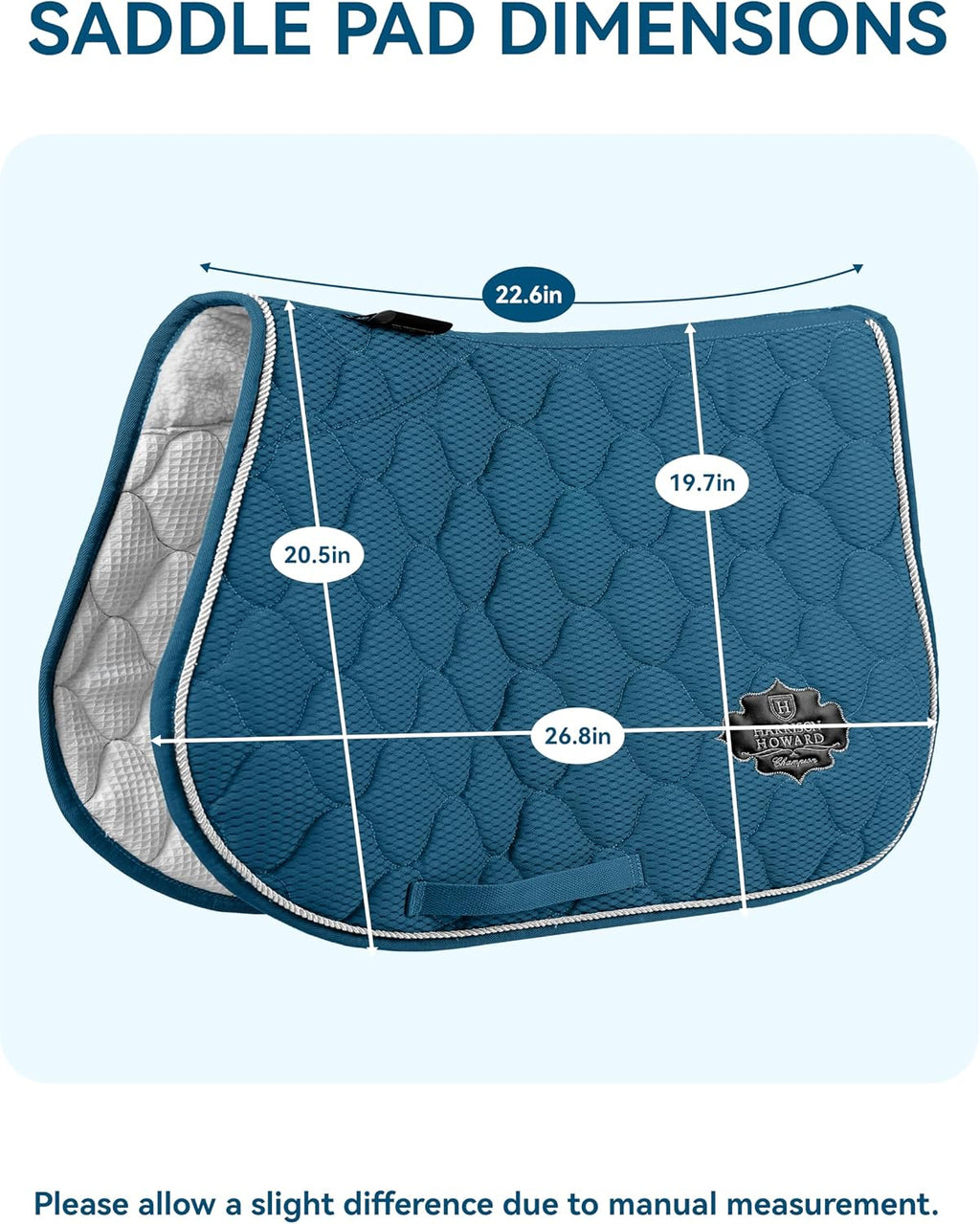 3D Air Mesh Saddle Pad for Horses