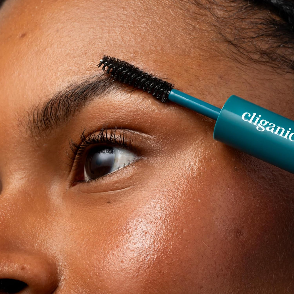 Organic Castor Oil Eyelash Serum – Refillable Wand, 100% Pure, Unrefined, Cold-Pressed Oil for Fuller-Looking Lashes