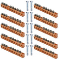UL Certified Ground Bar Kit (8 Terminal Position, 10pc)