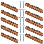 UL Certified Ground Bar Kit (8 Terminal Position, 10pc)