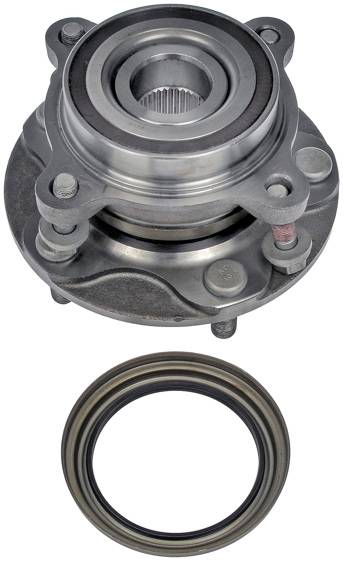 Dorman 950-002 Pre-Pressed Hub Assembly - Front Compatible with Select Toyota Models (OE FIX)