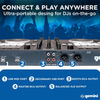 USB DJ Controller & Media Player, VirtualDJ LE (GMX) | USB DJ controller & media player - touch jog wheels, dual