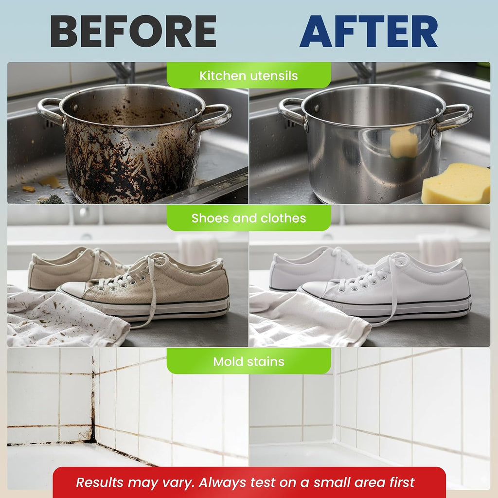 Miracle Cleaner - Multipurpose Oxygen Bleach Powder with Sodium Percarbonate - Detergent Cleaner for Bathroom