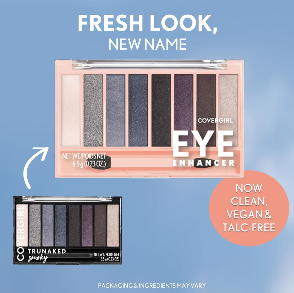 Eye Enhancer Eyeshadow Palette, 820 Smoky (Packaging May Vary)