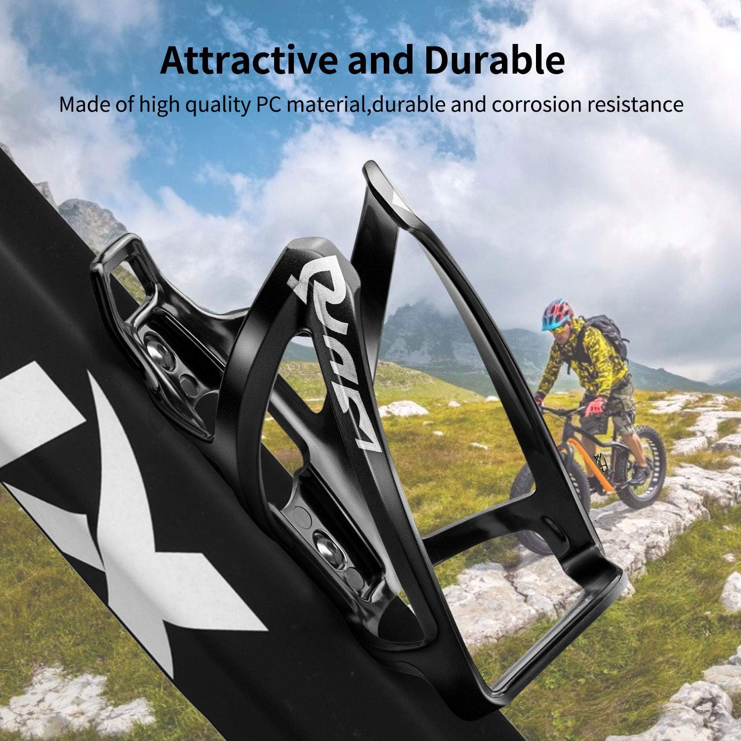 Bike Water Bottle Cage Ultra-Light Bicycle Bottle Holder Universal Bike Cup Holder Rack for Bicycle, Cycling, MTB