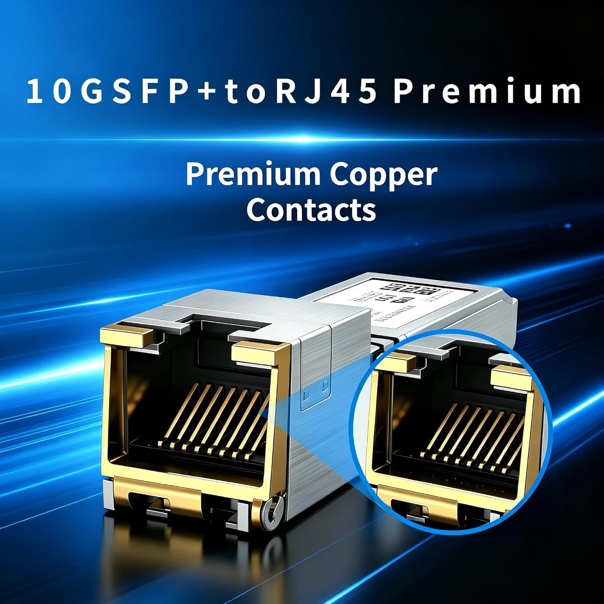 10GBase-T SFP+ to RJ45 Transceiver 10G Copper SFP Module Up to 30m