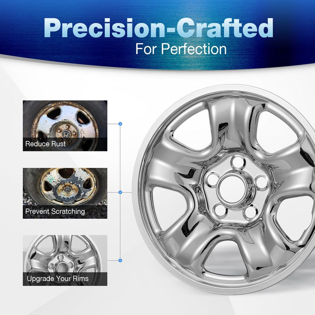 16" Chrome Wheel Skins (Set of 4) for 2012-2016 Honda CR-V