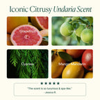 Undaria Algae Body Wash, pH Balanced Cleanser, Citrus Scent, 8 oz