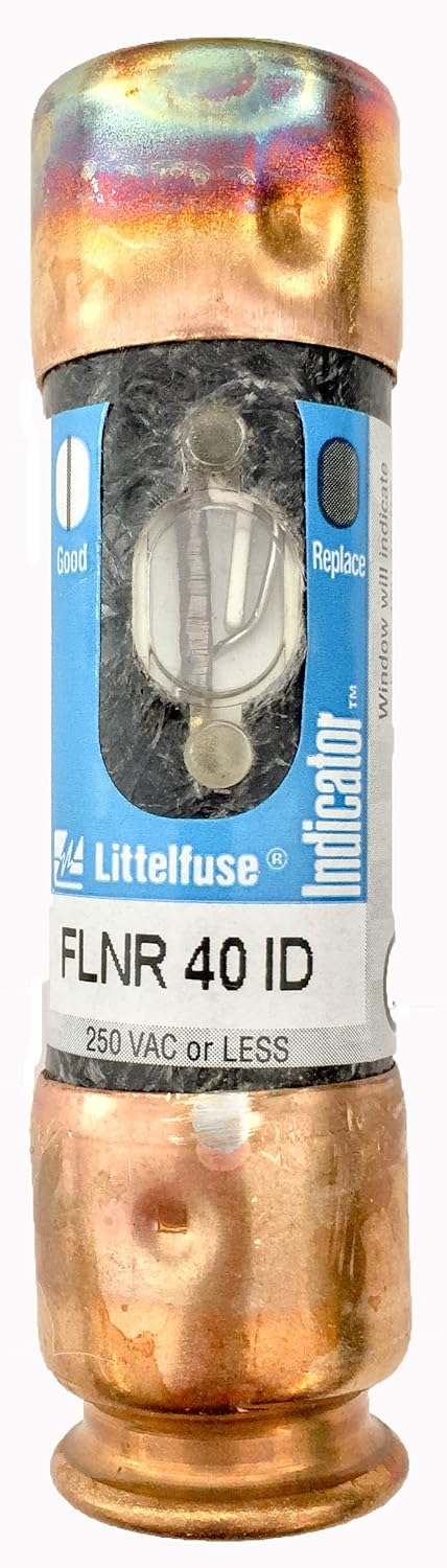 Littelfuse FLNR040.TXID Class RK5 UL Listed Fuse, Time Delay, Indicating, 250V, 40 Amp