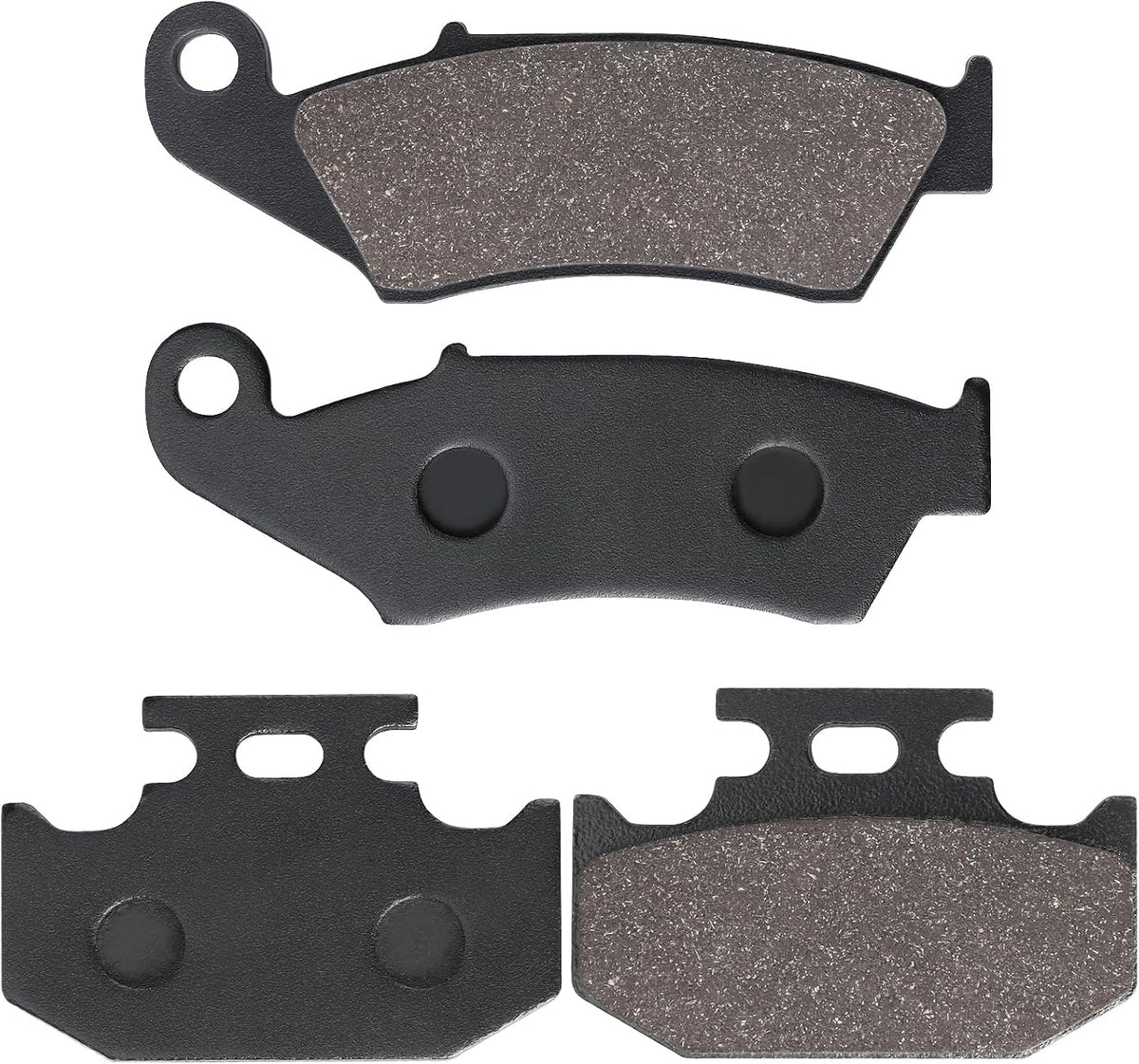 Front and Rear Brake Pads for Suzuki DR650 1996-2016 350 DR350 1997-1999 DRZ250 DR-Z250 2001-2007 RMX250 1996-1998 Kawasaki KDX200 1995-1999 KDX220R 1997-2006 KLX250 KLX650 1993-1997