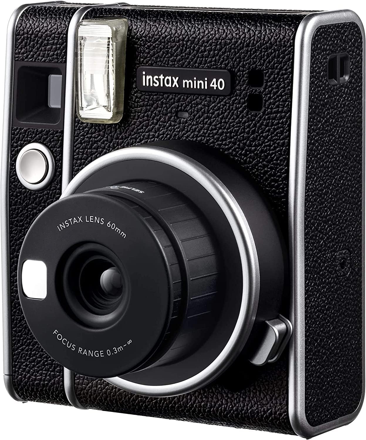 Instax Mini 40 Instant Film Camera with Built-in Selfie Lens, Auto Exposure, Auto Shutter Speed, Easy to Use, Stylish