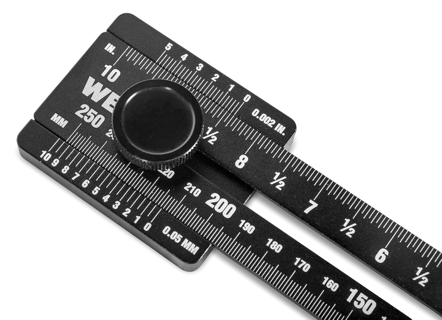 10-Inch Aluminum Offset Marking Gauge and Layout Tool with Laser-Etched Scale (ME252R)