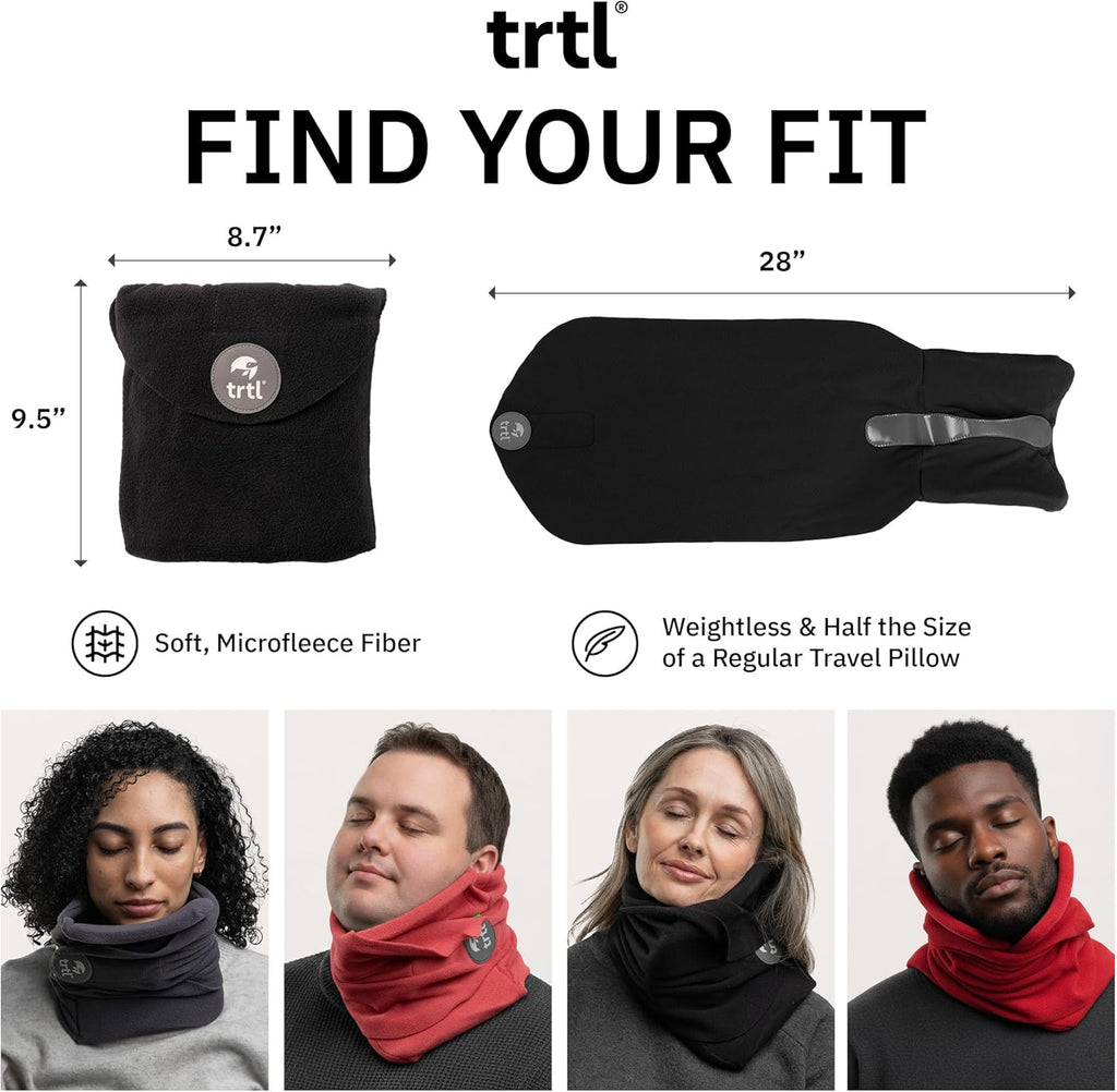 Pillow - Scientifically Proven, Super Soft Neck Support Travel Pillow for Airplanes - Lightweight and Machine