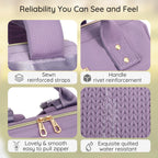 Large Diaper Bag Backpack, Extra Wide Travel Diaper Bag, Purple