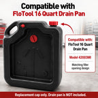Upgraded Oil Drain Cap Compatible with FloTool 42003MI 16Qt, 2 Pack
