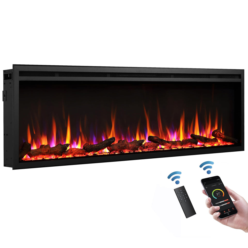 LegendFlame Austin Build in Electric Fireplace 60"