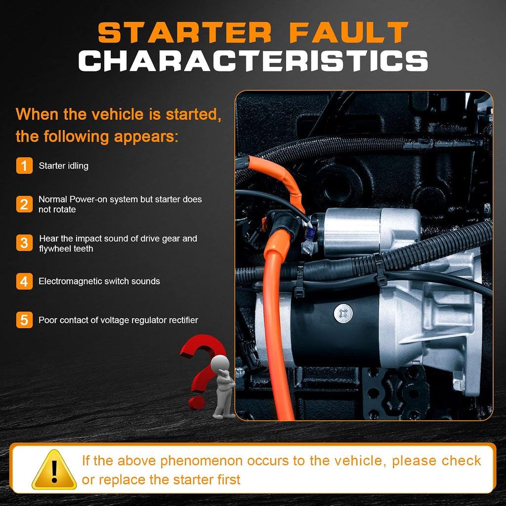 New Starter Compatible for Chevrolet for Impala 3.9L/3.5L 2006-2011