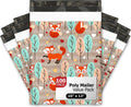 10x13 (100) Fox Designer Poly Mailers Shipping Envelopes Premium Printed Bag