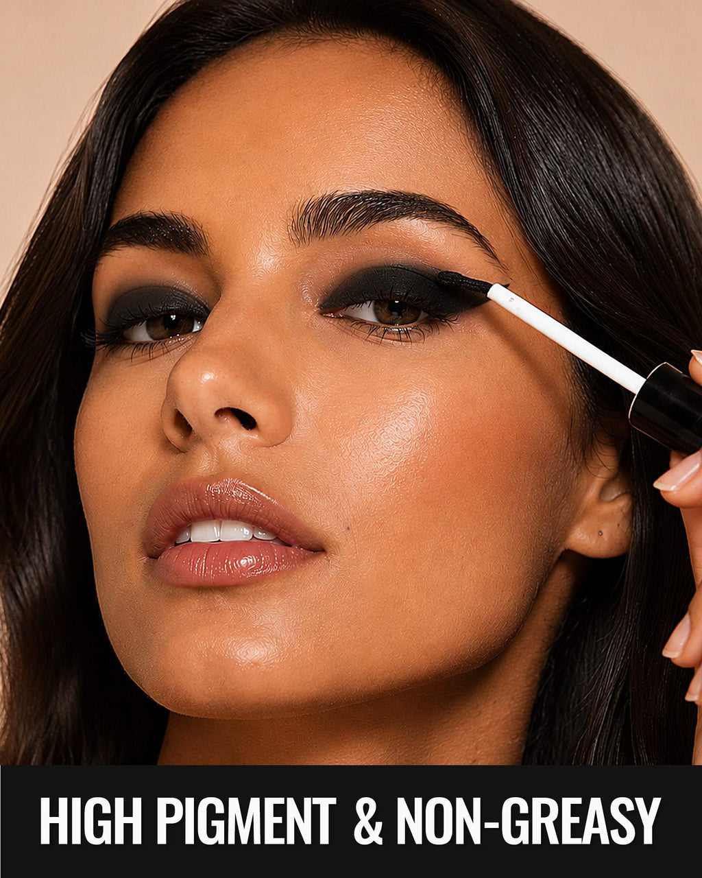 Matte Liquid Eyeshadow, Pitch Black