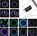 LED Bike Wheel Lights - A12 Waterproof Cool Bicycle Tire Light, Safety Spoke Lights for Kids Boys Girls Men Women, 30