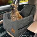 Dog Car Seat for Small/Medium Dogs, Memory Foam Dog Booster Seat, Travel Safety Per Car Seat with Washable Removable