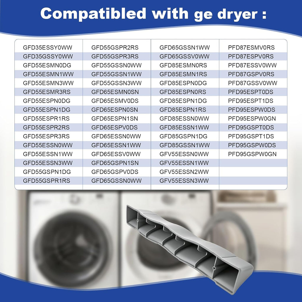 WE13X29725 Drum Baffle, Fit for ge Dryer GFD55ESSN0WW, GFD85ESPN0RS, GFD55ESSN3WW, GFD85ESPN1RS etc, Dryer Baffle Replacement WE13X29725 Replaces AP6981876, PS12743402, EAP12743402, PD00075095