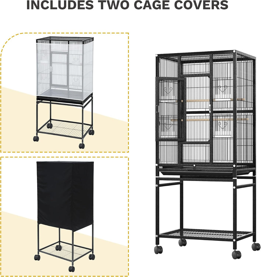 53.9-Inch Metal Bird Cage