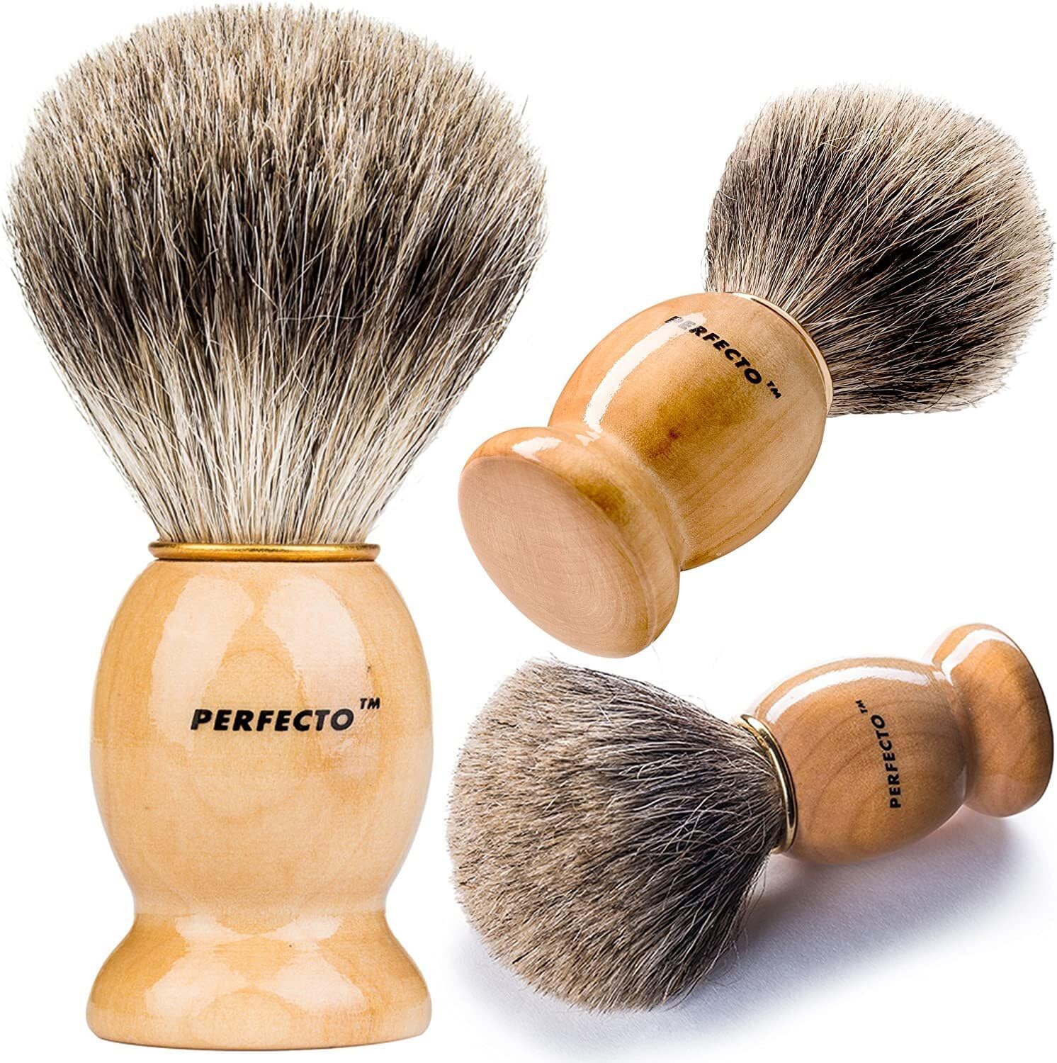 Synthetic Bristles Shaving Brush For Men, Engineered for The Best Shave of Your Life. Shaving Brush - Shave Brush for